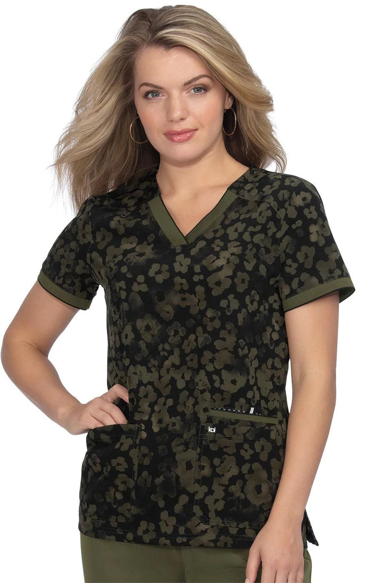 Power Up Top Tonal Cheetah Azalea – koihappiness