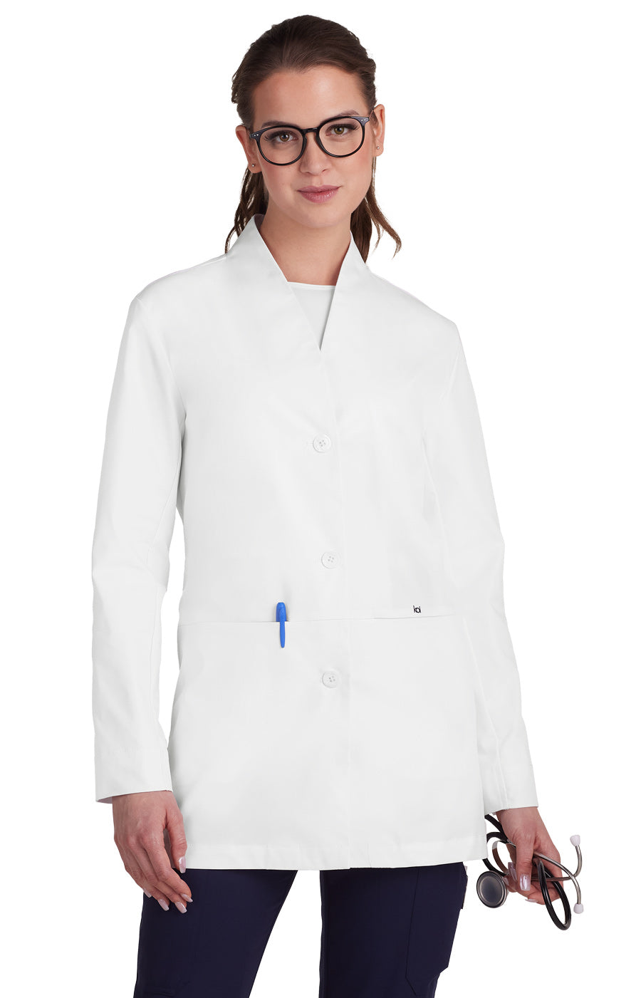 Care Lab Coat White