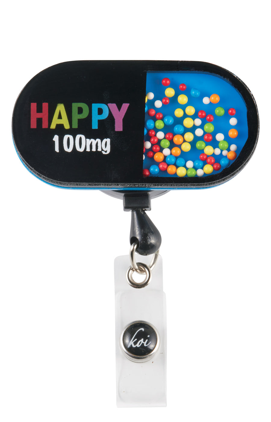 koi Shaker Badges Happy Pill – koihappiness