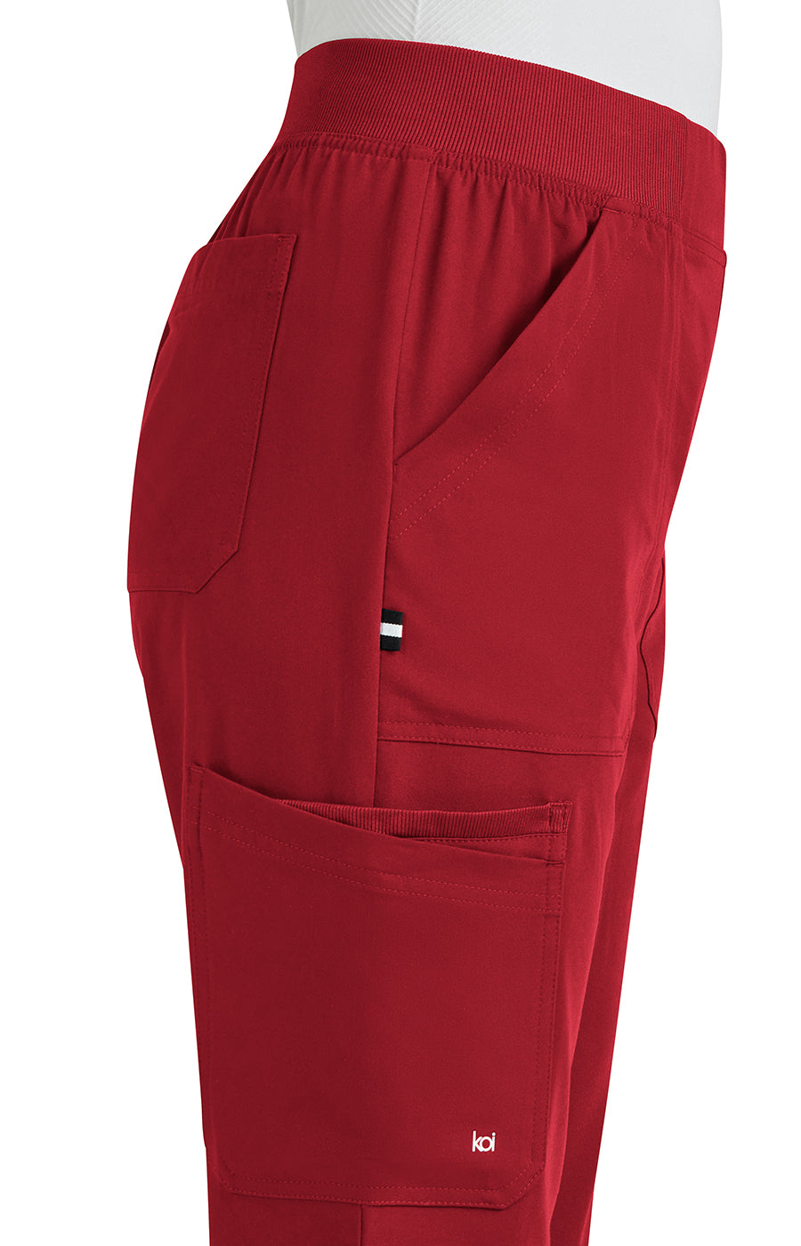 Jump Start Boot Cut Pant Ruby