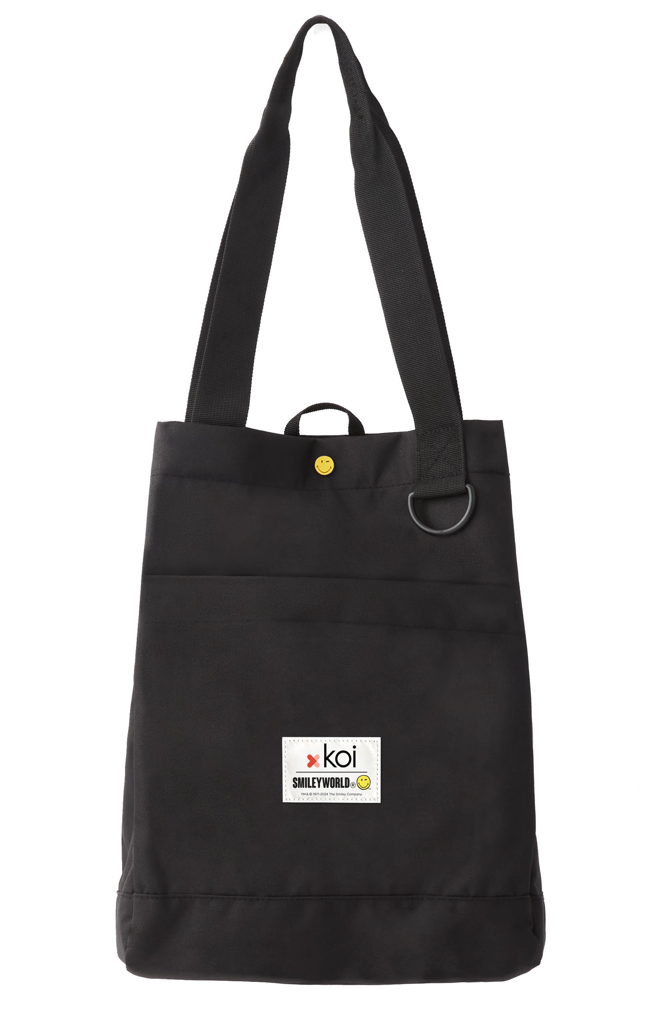 Smiley Everyday Tote Black