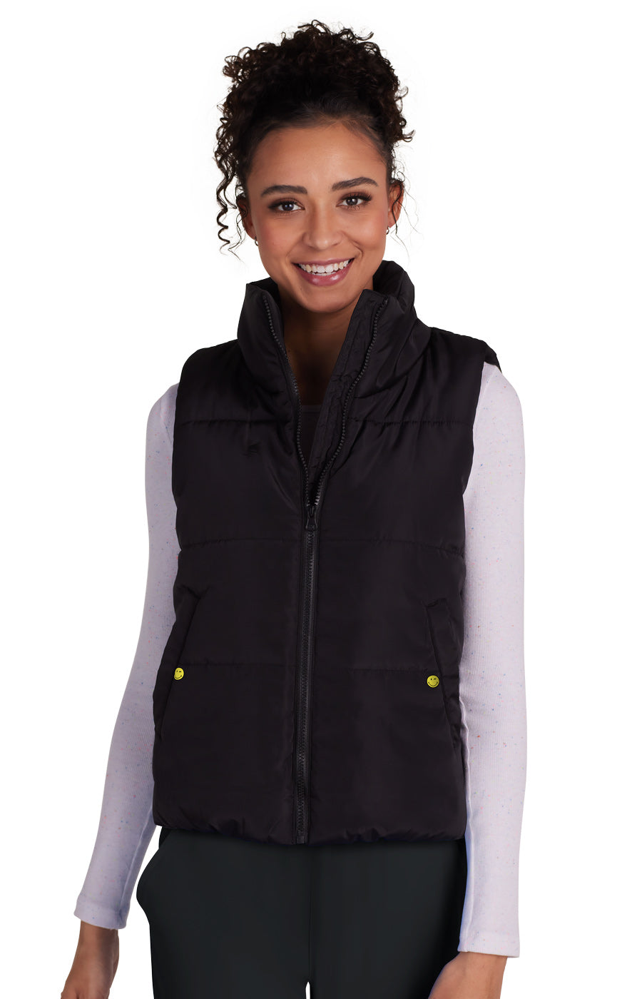 Delighted Vest Black