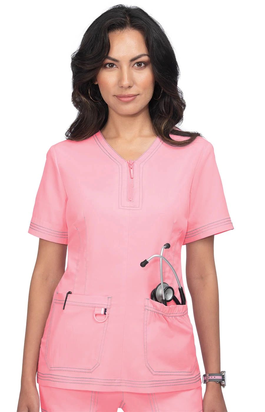 Elite Style 3803 : Women's V Neck Scrub Top